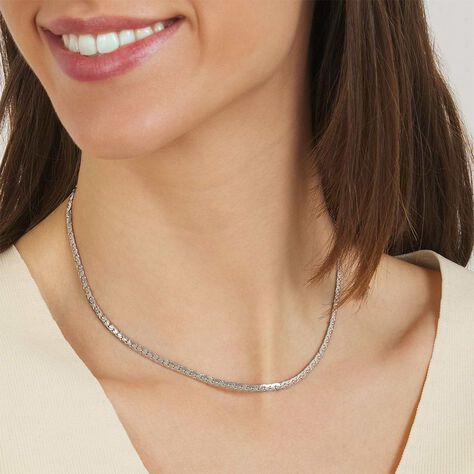 Catena Colette Oro Bianco - Collane Catena Donna | Stroili