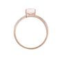 Anello Am&eacute;lie Oro Rosa Quarzo Cubic Zirconia