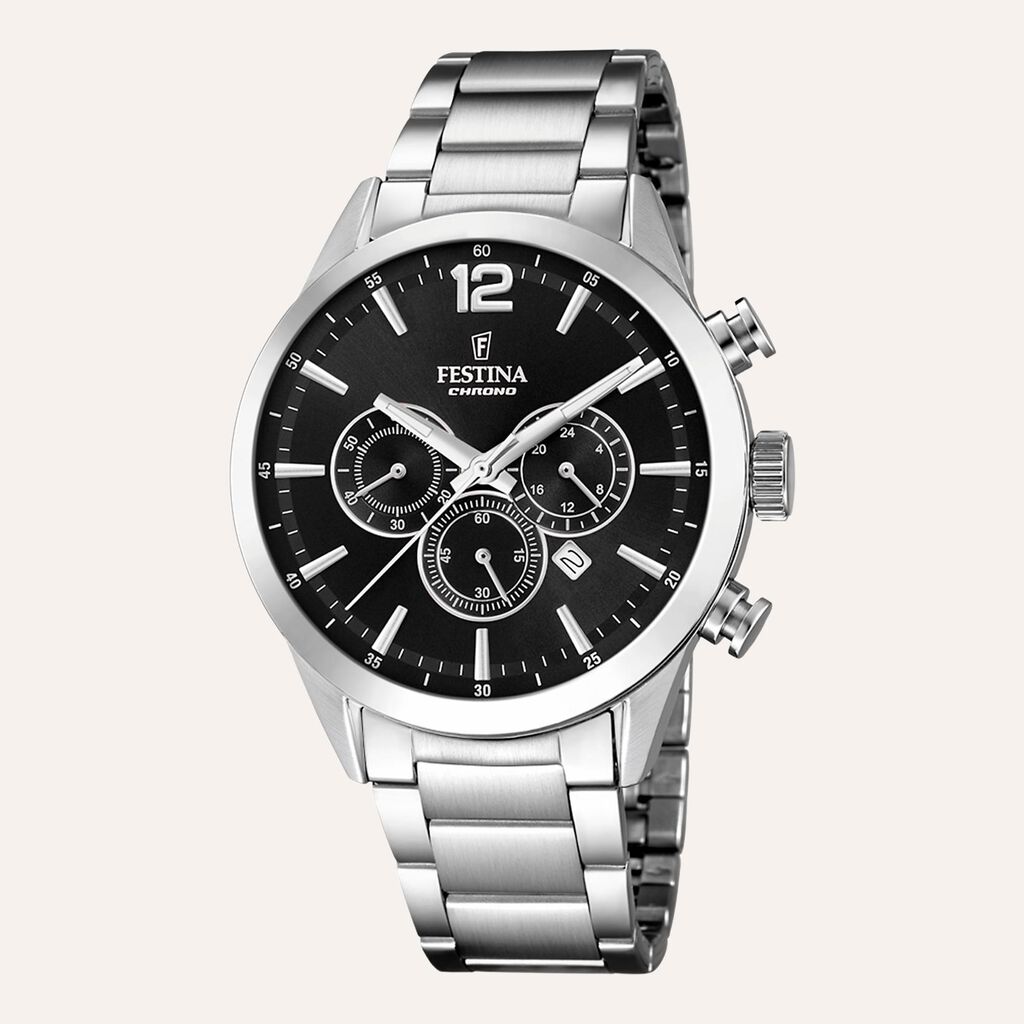 Orologio Al Quarzo Festina Timeless Chronograph F20343/8
