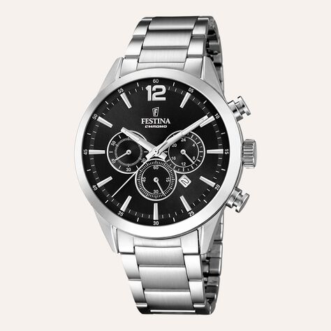 Orologio Al Quarzo Festina Timeless Chronograph F20343/8 - Orologi con Datario Uomo | Stroili