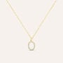 Collana Claire Oro Giallo Cubic Zirconia