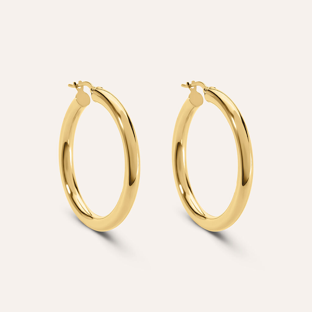 Orecchini A Cerchio Toujours Oro Giallo