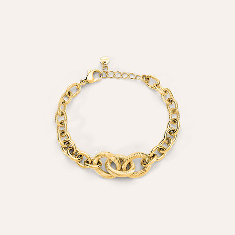 Bracciale Lady Code Acciaio Dorato - Bracciali Donna | Stroili