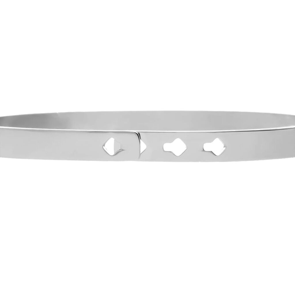 Bangle acciaio 'I love you. And that's the beginning and the end of everything' - Bracciali Donna | Stroili