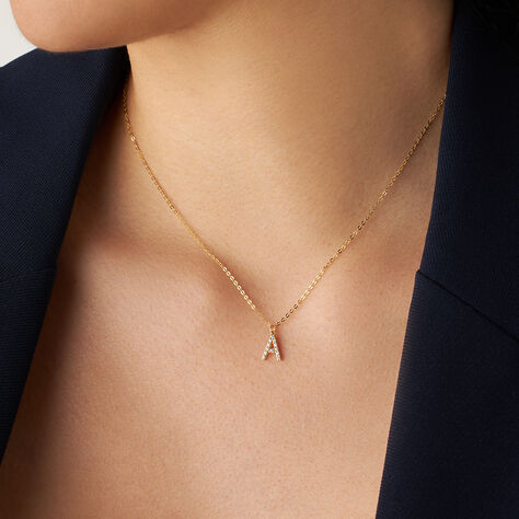Collana Claire Oro Giallo Cubic Zirconia - Collane Donna | Stroili