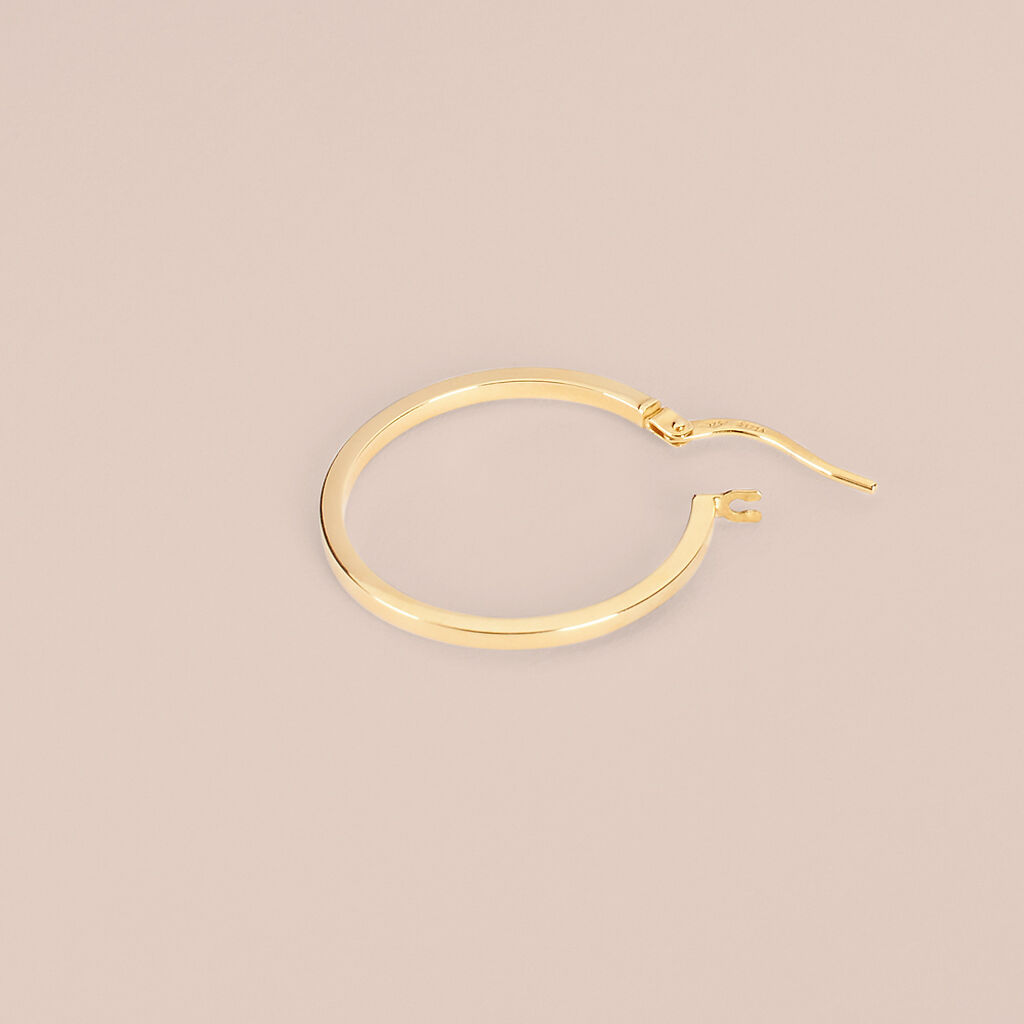 Orecchini A Cerchio Toujours Oro Giallo - Orecchini a Cerchio Donna | Stroili