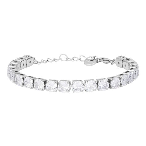 Bracciale Tennis Romantic Shine Metallo Cristallo - Bracciali Tennis Donna | Stroili