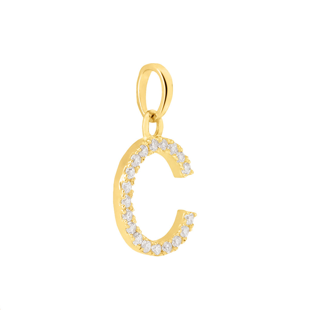 Pendente Poème Oro Giallo Cubic Zirconia - Ciondoli Donna | Stroili