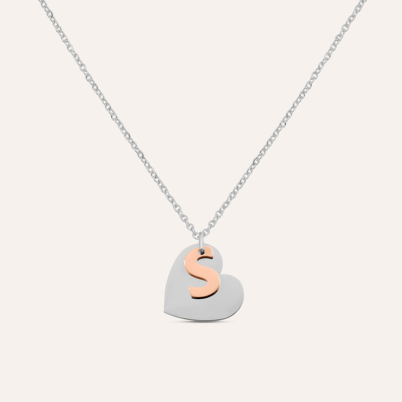 Collana Sunrise Acciaio Bicolore Bianco / Rosa - Collane Donna | Stroili