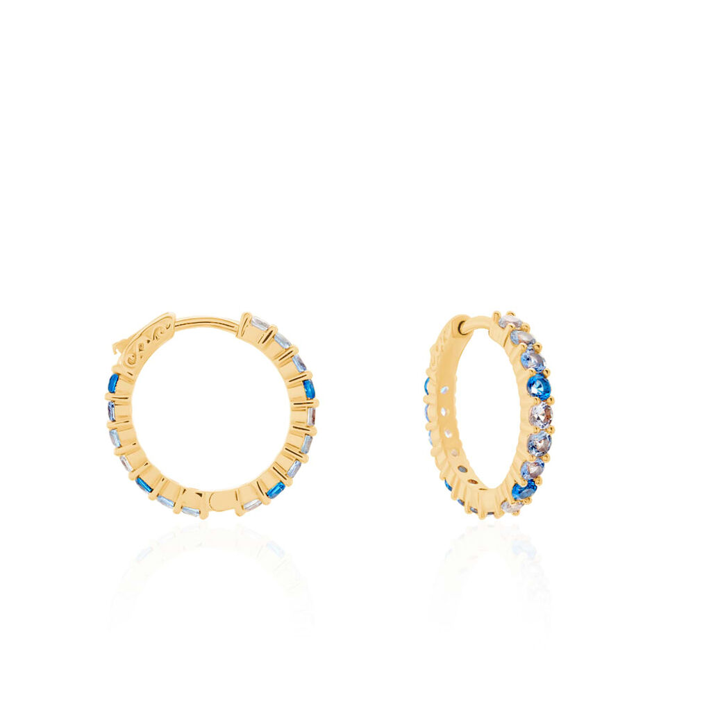 Orecchini A Cerchio Golden Dream Placcato Oro Giallo Cubic Zirconia - Orecchini a Cerchio Donna | Stroili