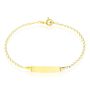 Bracciale Con Targhetta Holy Oro Giallo
