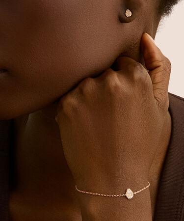 Orecchini Lobo Silver Moments Argento Rosa Cubic Zirconia