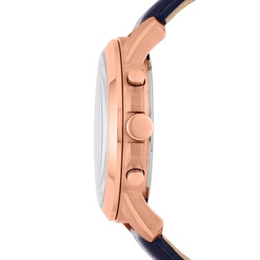 Orologio Cronografo Uomo Fossil Grant quadrante blu FS4835