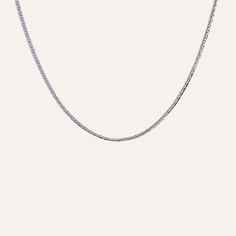 Catena Colette Oro Bianco - Collane Catena Donna | Stroili