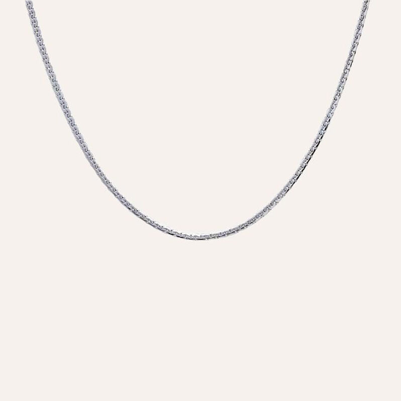 Catena Colette Oro Bianco - Collane Catena Donna | Stroili