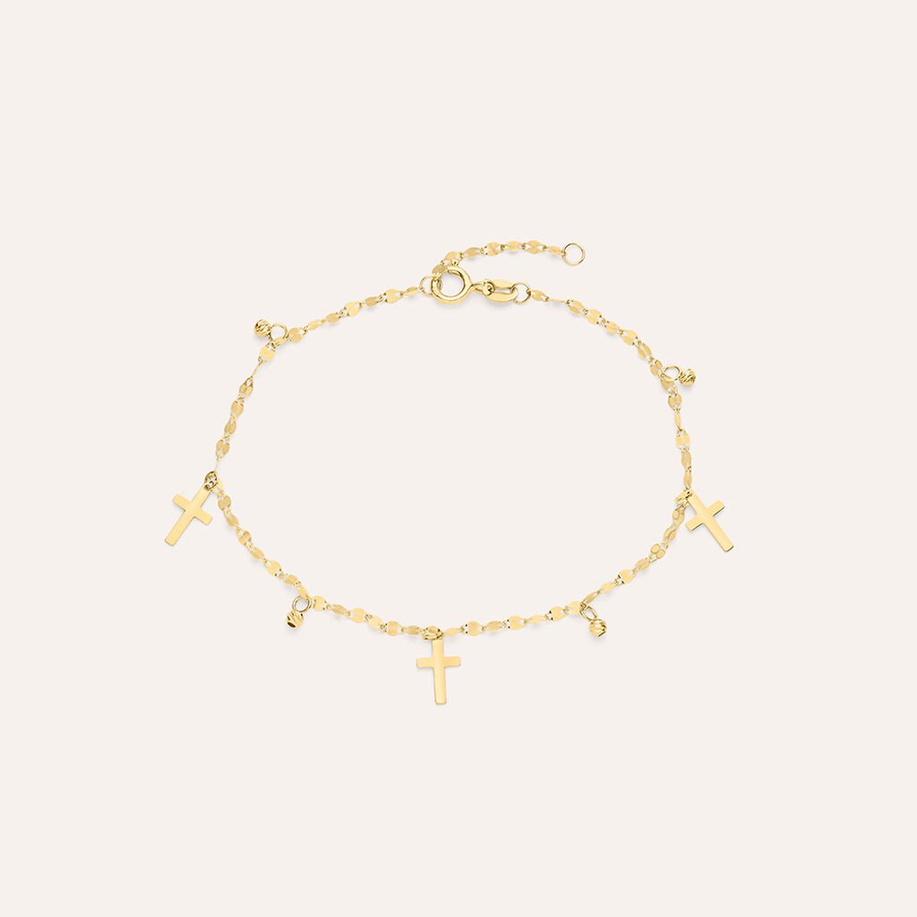 Bracciale Rosario Holy Oro Giallo