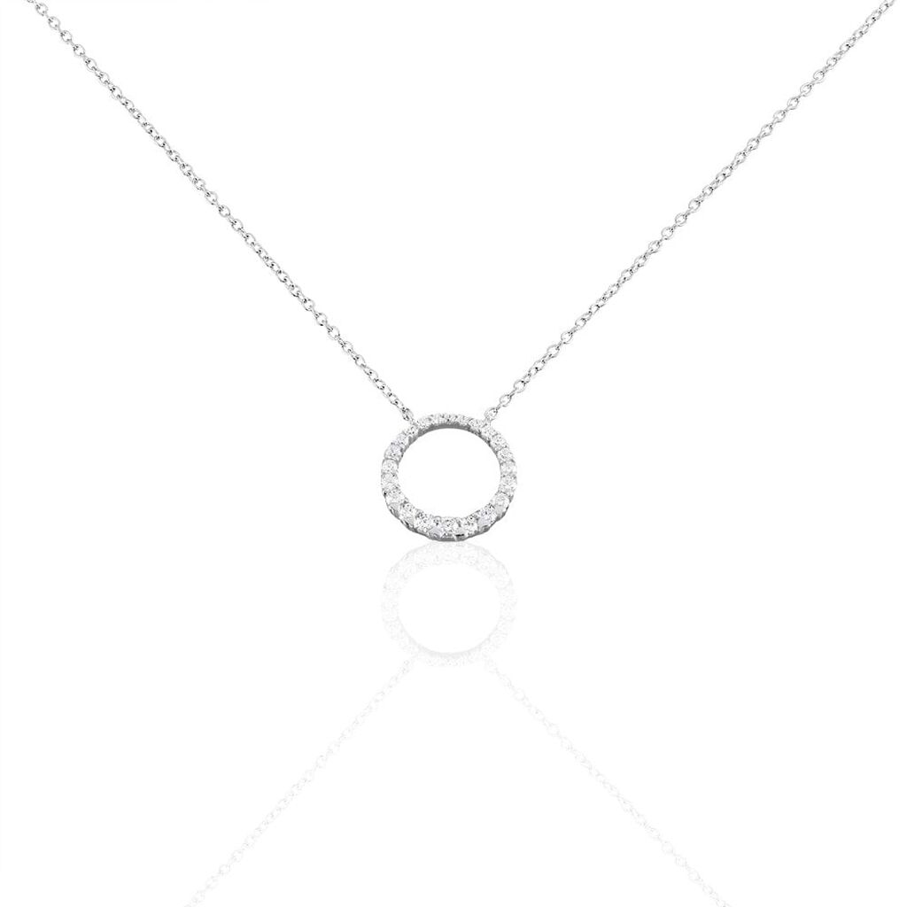 Collana Silver Shine Argento Rodiato Cubic Zirconia - Collane Donna | Stroili
