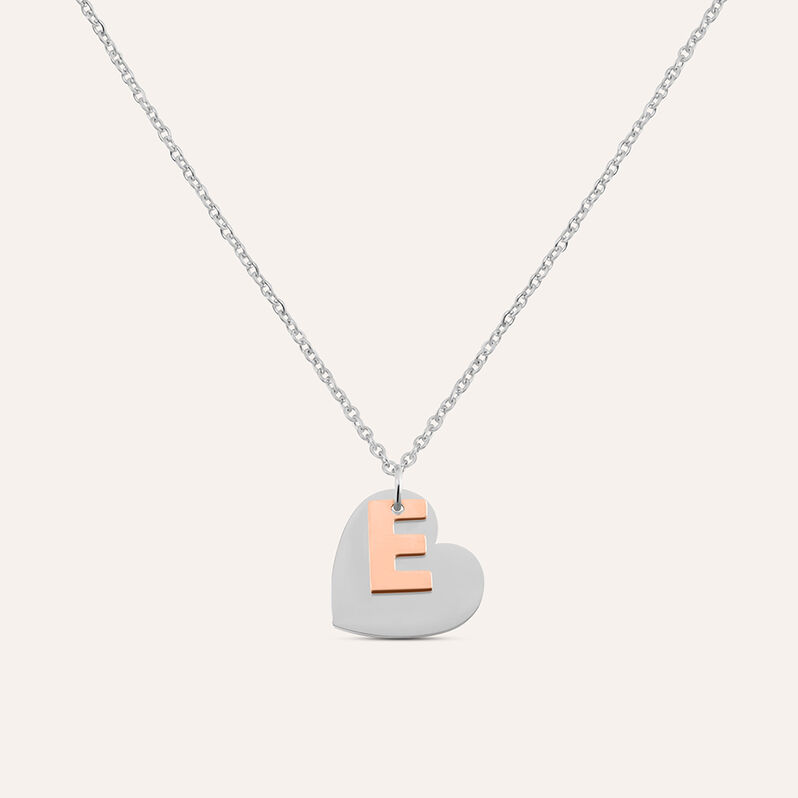 Collana Sunrise Acciaio Bicolore Bianco / Rosa - Collane Donna | Stroili