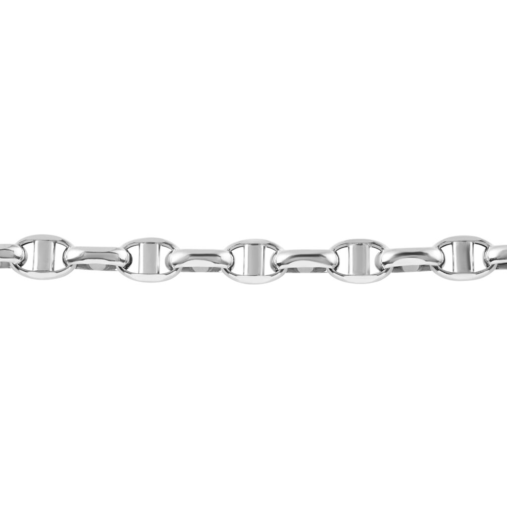 Bracciale Catena L'homme Or Oro Bianco - Bracciali Uomo | Stroili