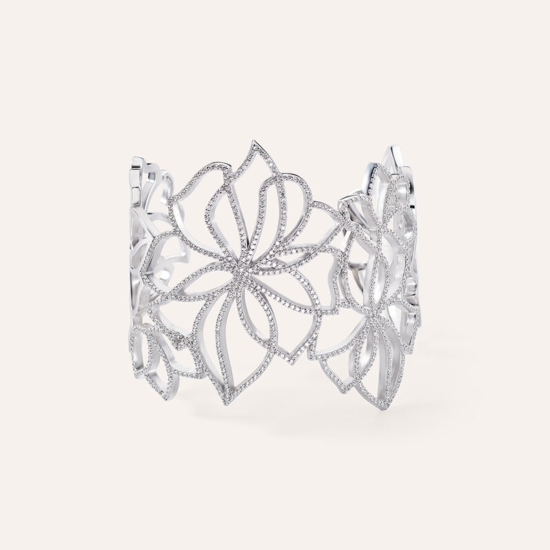 Bangle Silver Elegance Argento Rodiato Cubic Zirconia - Gioielli Donna | Stroili