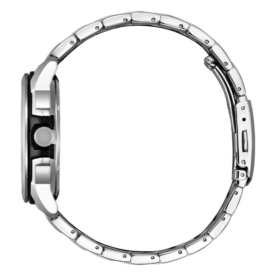 Citizen Eco Drive Watch Set Silver Brushed Finish Watch Case Adapter For Citizen Eco-Drive Diver's B873-S057892 Stainless Steel Watch Case Japan - Foto 11