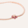 Bracciale Romantic Shine Ottone Rosa Cristallo