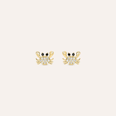 Orecchini Lobo Bon Ton Oro Giallo Cubic Zirconia - Orecchini a Lobo Donna | Stroili