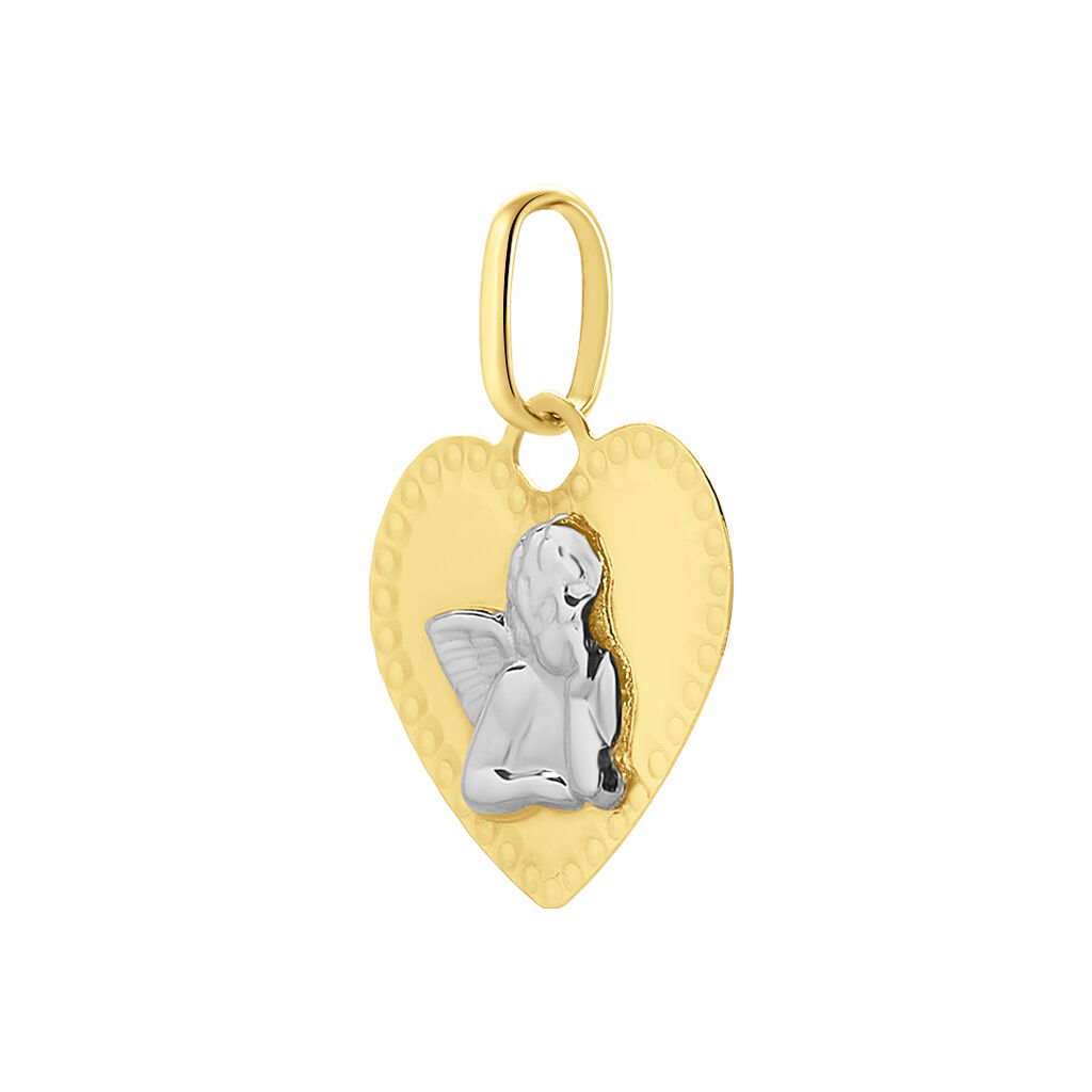 Pendente Holy Oro Bicolore - Ciondoli con Incisione Donna | Stroili