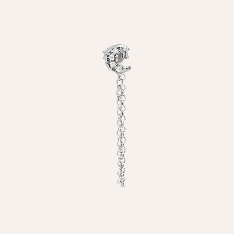 Mono Orecchino Pendente Silver Moments Argento Rodiato Cubic Zirconia - Mono Orecchino Donna | Stroili