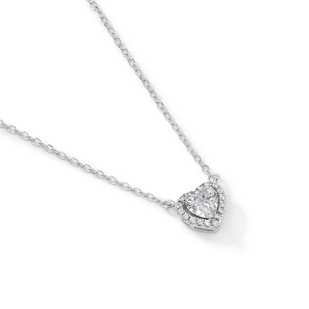 Collana Silver Elegance Argento Rodiato Cubic Zirconia - Collane Donna | Stroili