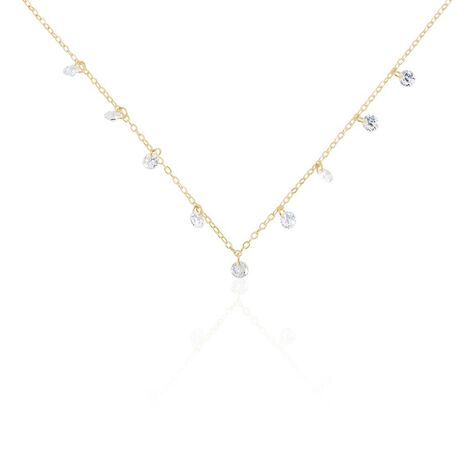 Collana Multi Punto Luce Golden Dream Placcato Oro Giallo Cubic Zirconia - Collane Punto Luce Donna | Stroili