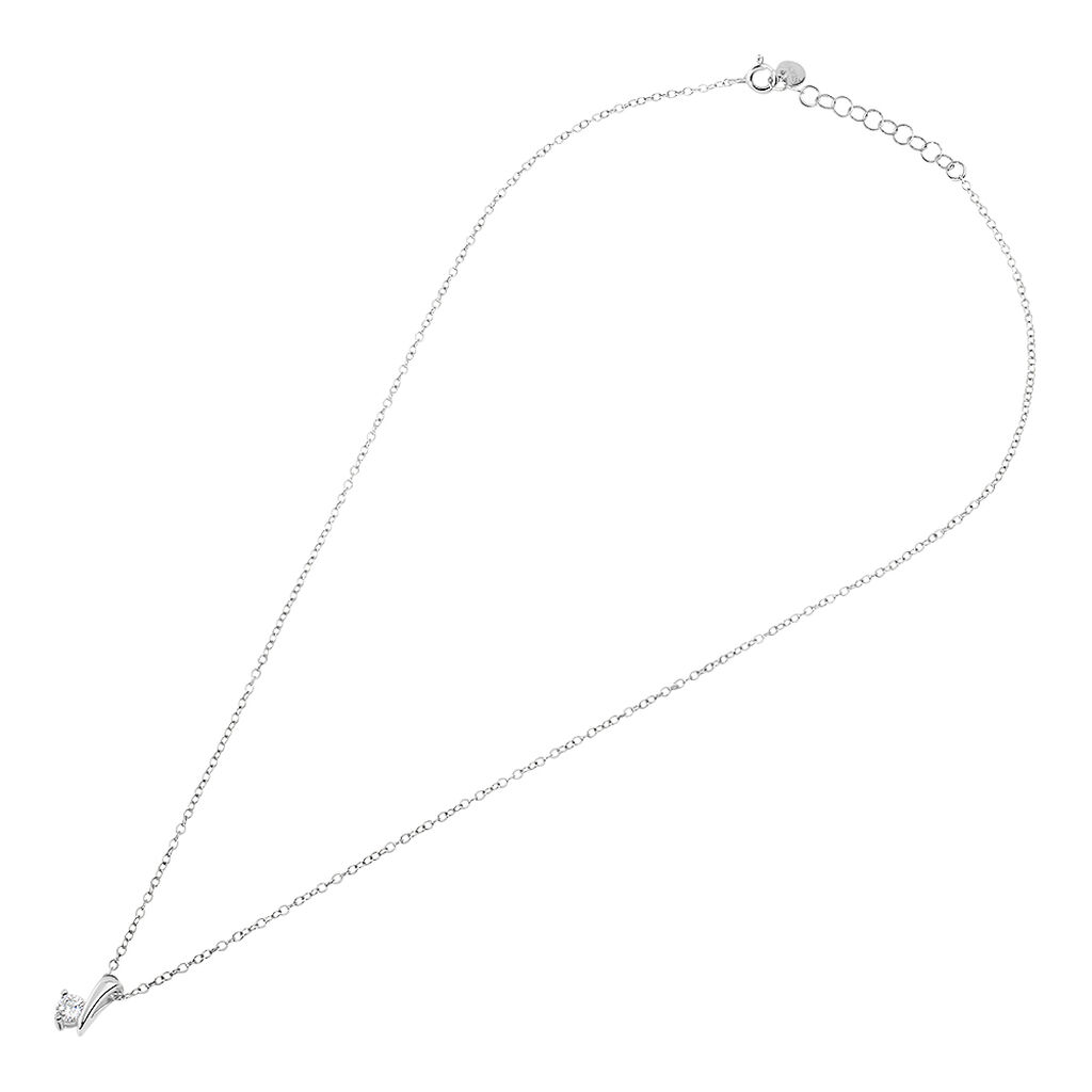 Collana Silver Elegance Argento Rodiato Cubic Zirconia - Collane Donna | Stroili