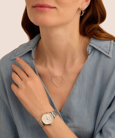 Collana Silver Shine Argento Rodiato Cubic Zirconia