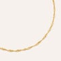 Bracciale Catena Radiance Acciaio Dorato
