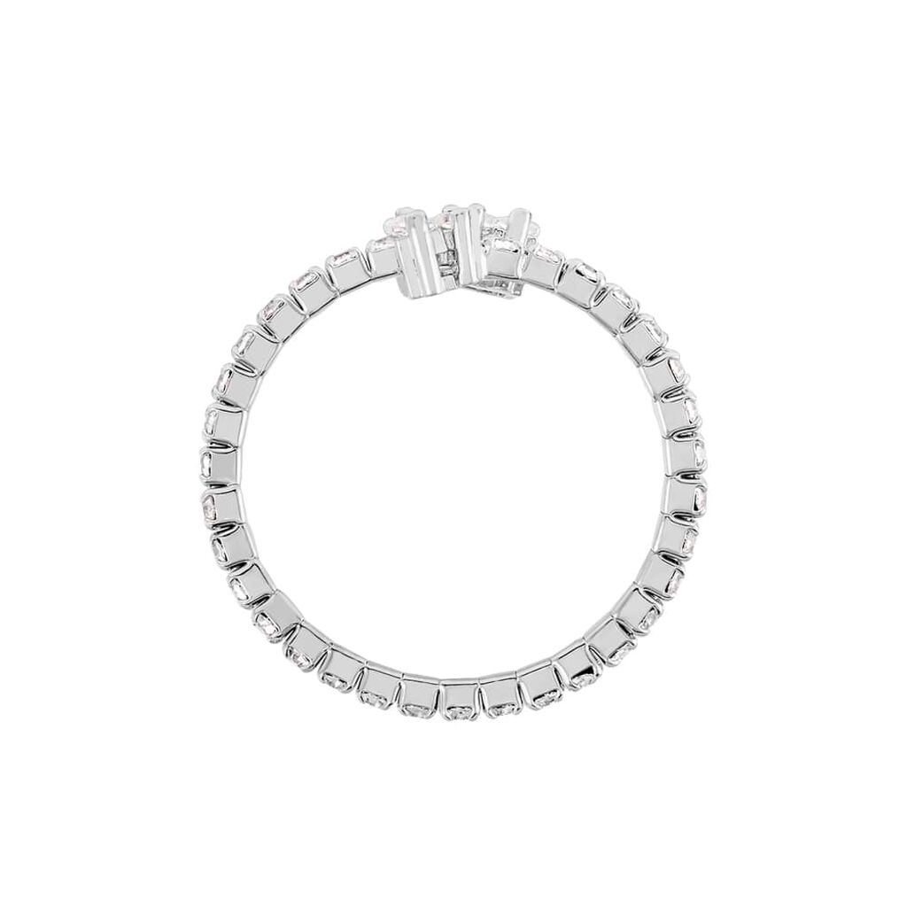 Anello in metallo dorato e strass - Anelli Donna | Stroili