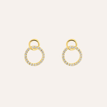 Orecchini Pendenti Claire Oro Giallo Cubic Zirconia