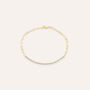 Bracciale Catena Diamade Glam Oro Giallo Diamante Lab-Grown