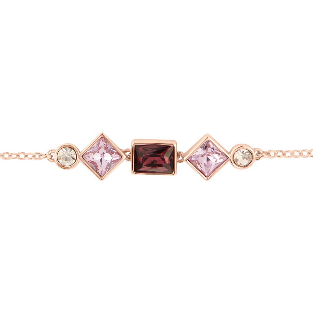 Bracciale Violet Ottone Rosa Cristallo - Bracciali Donna | Stroili