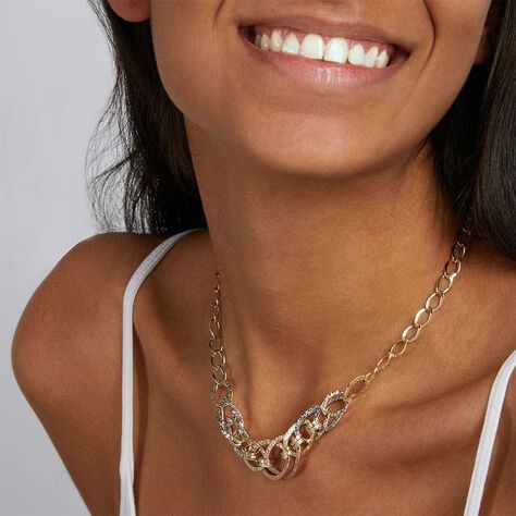 Catena Gold Essence Oro Tricolore - Collane Catena Donna | Stroili