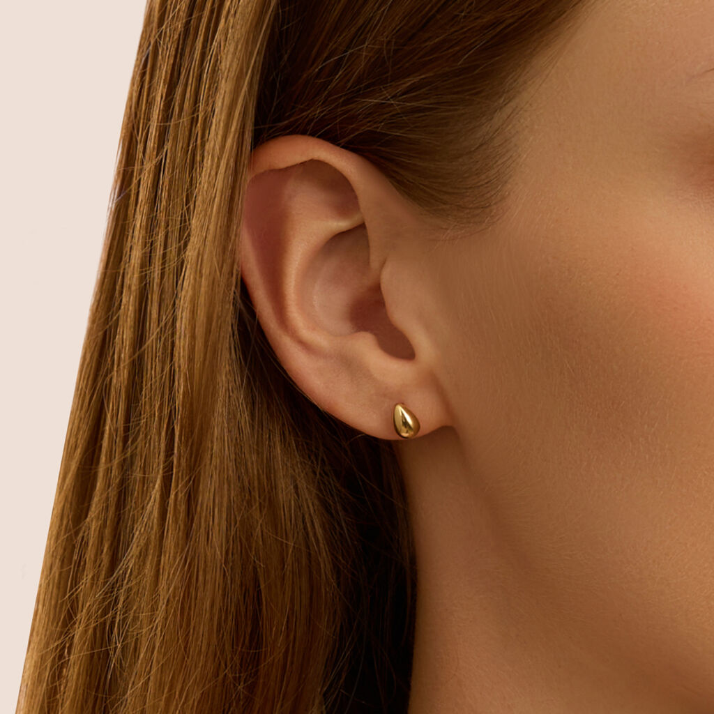 Orecchini Lobo Isabelle Oro Giallo