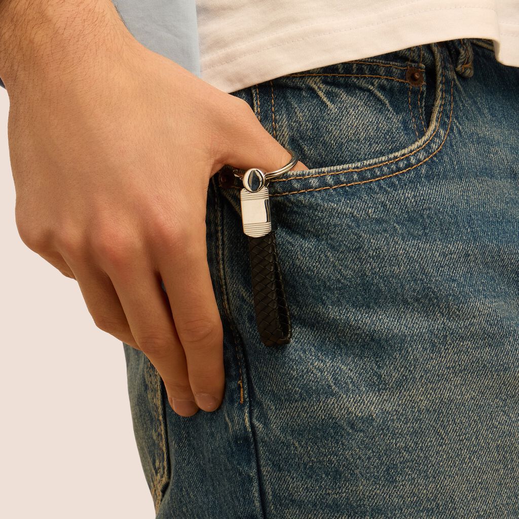 Portachiavi Man Code Acciaio