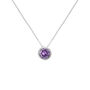Collana Punto Luce Silver Rainbow Argento Rodiato Cubic Zirconia