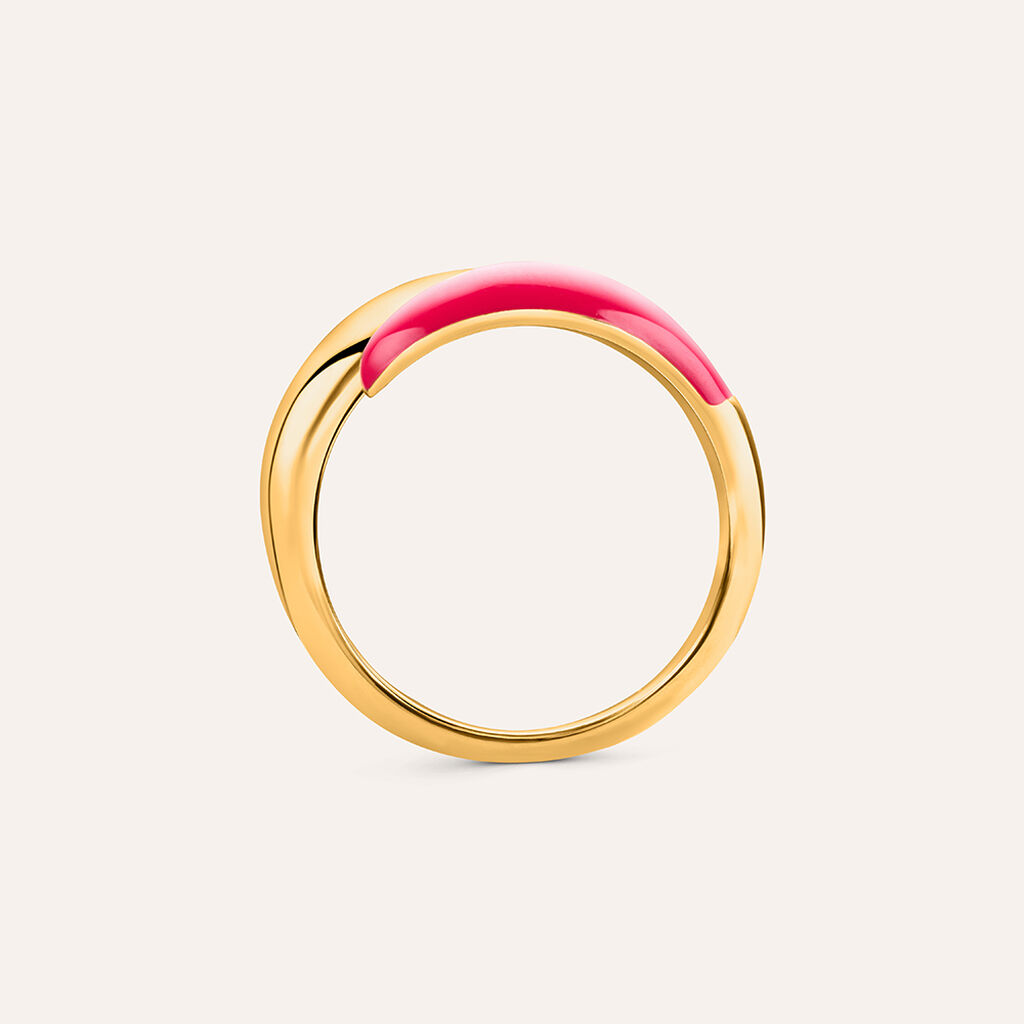 Anello Contrarie Lady Sweet Acciaio Dorato - Anelli Colorati Donna | Stroili
