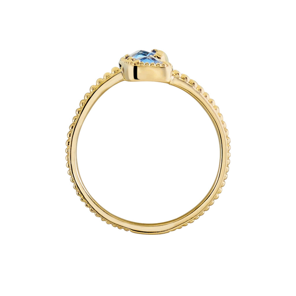 Anello Golden Dream Placcato Oro Giallo Pietra sintetica - Anelli con Pietre Donna | Stroili