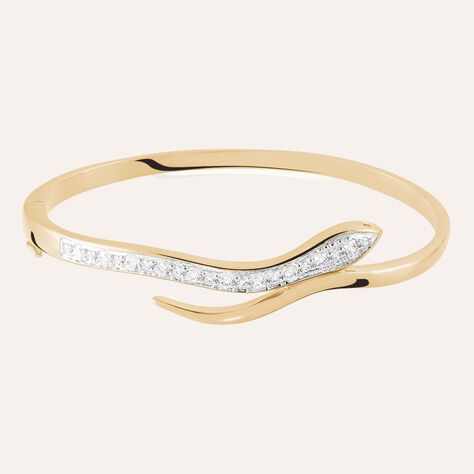 Bangle Golden Dream Placcato Oro Giallo Cubic Zirconia - Bracciali Rigidi Donna | Stroili