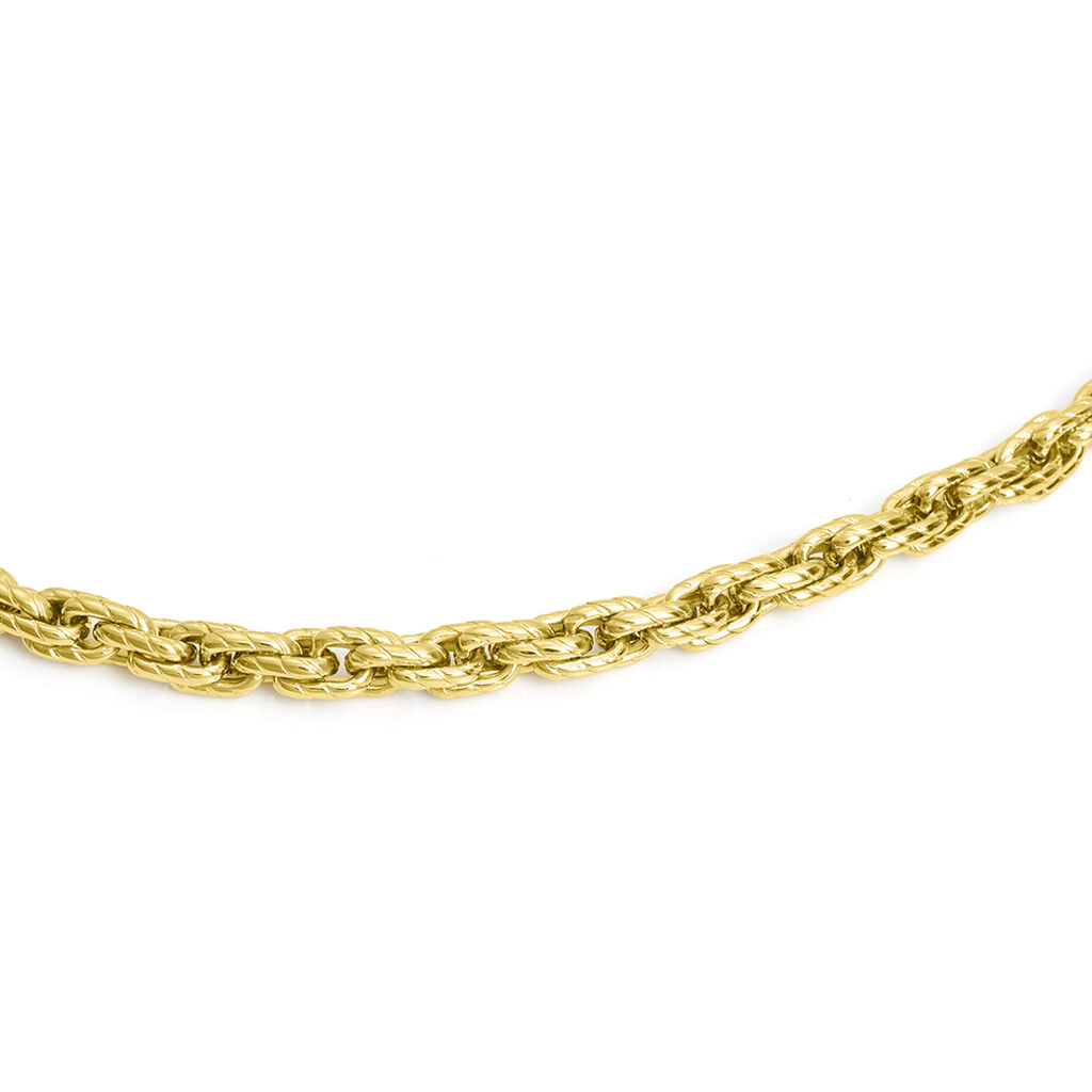 Catena Lady Code Acciaio Dorato - Collane Catena Donna | Stroili