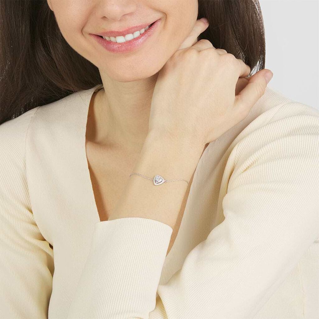 Bracciale Punto Luce Silver Elegance Argento Rodiato Cubic Zirconia - Bracciali Donna | Stroili