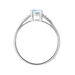 Anello Solitario Silver Rainbow Argento Rodiato Cubic Zirconia - Anelli con Pietre Donna | Stroili