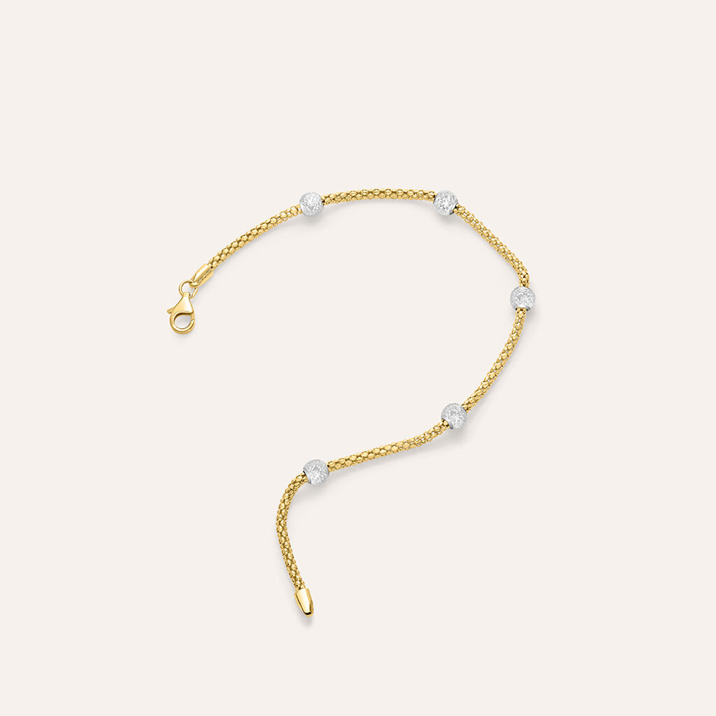 Bracciale Golden Lover Oro Bicolore - Bracciali Donna | Stroili