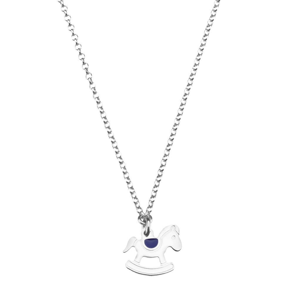 Girocollo doppio giro in argento 925 rodiato - Collane Donna | Stroili